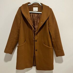 Aritzia Wilfred Cocoon Italian Wool Coat